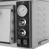 Electric Quartz Pizza Oven 2 Deck Stainless Steel – from Mayfair