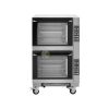 Stainless Steel Double Multifunction Oven – 2 Decks With 4 Layers Each From MAYFAIR