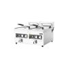 Stainless Steel Electric Fryer Double Tank – 10LT Each Tank From MAYFAIR
