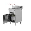 Electric Standing Stainless-Steel Fryer – 24LT From MAYFAIR