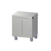 Mobile 2 Doors Heating Cupboard - 270 Plates With 25CM Diameter From MAYFAIR
