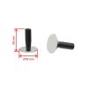 Portable Cleaning Round Pad With Handle For Crepe Machine