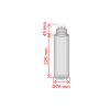 PP Food Grade Squeeze 23OZ Transparent Bottle From MAYFAIR