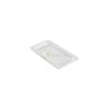 GN Pan 1/3 Rectangular Flat Porcelain Dish 2.5 cm From MAYFAIR