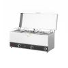 Stainless Steel Electric Triple Sauce Warmer – 3LT Each From MAYFAIR