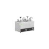 Double Hot Sauce Dispenser - From MAYFAIR - Silver