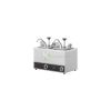 Double Hot Sauce Dispenser - From MAYFAIR - Silver