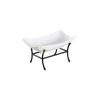 Zuri Medium Buffet Stand with Porcelain Bowl From MAYFAIR