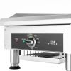 Stainless Steel Electric Grill 41CM – Single Ribbed Charbroiled From MAYFAIR