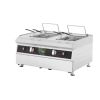 Stainless Steel Double Pasta Cooker - 22LT From MAYFAIR-Silver