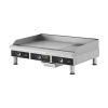 Stainless Steel Countertop Griddle Smooth & Ribbed Plate From MAYFAIR