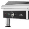 Stainless Steel Countertop Griddle Smooth & Ribbed Plate From MAYFAIR