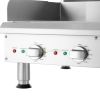 Pro Chrome Half Flat Half Ribbed Plated Heavy-Duty Griddle – 130CM From MAYFAIR