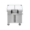 Stainless Steel Mobile Gas Crepe Station From MAYFAIR
