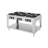 Stainless Steel Free Stand Stove & Flame Cooker - 6 Burners From MYAFAIR