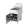 Stainless Steel Gas Fryer Single Tank – 35 LT From MAYFAIR
