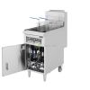 Double Digitalized Free Stand Gas Fryer - 24 L From MAYFAIR