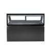 Popsicle & Ice Cream Display Freezer - 150CM Black From PIOKIT 