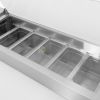 1 Door Pizza Preparation Refrigerator Stainless Steel– 126CM From PIOKIT