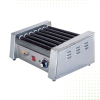 Stainless Steel Electric Hotdog  Griller – 7 Rotating Rolls From PIOKIT