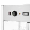 Stainless Steel Heated Glass Showcase With 3 Shelves – 137 LT From PIOKIT