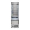 Stainless Steel Standing Refrigerated Display Case - 220 LT From PIOKIT - Black 