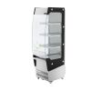 Stainless Steel Standing Refrigerated Display Case - 220 LT From PIOKIT - Black 