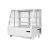 Curved Desktop Glass Display Refrigerator – 100LT From PIOKIT - White