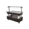 Dual Self Serving Electric Hot Buffet – 144CM (Black) From ROLLER GRILL