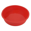 Round Dinner Platter - Red Color From PIOKIT