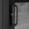 2 Sliding Glass Door Back Bar Refrigerator 92cm– Black From PIOKIT