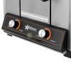 4 Loaf Slice Bread Toaster - 300 Pcs/H From STAR - Silver
