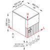 90kg Pebble Ice Maker TB 852 HC - from Berma