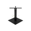 Floor Table Base – 90×90 Top – 72 cm Height – Black - From PioKit