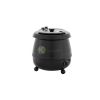 Stainless Steel Electric Soup Kettle – 11.8 LT From PIOKIT - Black