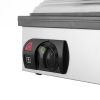 Stainless Steel Electric Single Grill With 1 Cast Aluminum Plate  –  Both Top And Bottom Are Ribbed From Anvil