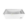 Horizontal 3 Door Deep Freezer – 464LT From PIOKIT - White