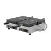 Stainless Steel Electric Double Waffle Maker From KRAMPOUZ 