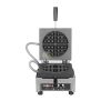 Single 90 Degree Round Waffle Maker From KRAMPOUZ- 2 Plates