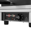 Double 180 Degree Round Waffle Maker From KRAMPOUZ- 2 Plates