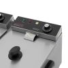 Stainless Steel Double Tank Deep Fryer – 8 LT Each From PIOKIT