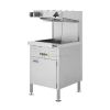 Stainless Steel Chips Dump With Top/Bottom Food Heater From PIOKIT