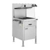 Stainless Steel Chips Dump With Top/Bottom Food Heater From PIOKIT