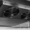 2 Doors Stainless Steel Upright Freezer Four Shelves Per Door - 1200L From PIOKIT