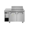 Stainless Steel Double Doors Prep Refrigerator – 280 LT From PIOKIT