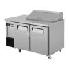 Stainless Steel Double Doors Prep Refrigerator – 280 LT From PIOKIT