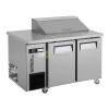 Stainless Steel Double Doors Prep Refrigerator – 280 LT From PIOKIT