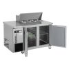 Stainless Steel Double Doors Prep Refrigerator – 280 LT From PIOKIT