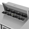 Stainless Steel Double Doors Prep Refrigerator – 280 LT From PIOKIT