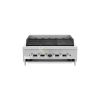Stainless Steel Gas Charbroiler With Top Grates Plate  – 90 CM From PIOKIT
